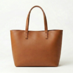 Belibags Brown Leather Tote Bag - Image 2
