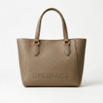 Belibags Textured Leather Essential Tote